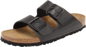 Men's Amalfi Leather Soft Footbed Arizona Sandals <div data-expanded="false" class="a-expander-content a-expander-partial-collapse-content"> <h3 class="product-facts-title"> Product details </h3> <div class="a-fixed-left-grid product-facts-detail"><div class="a-fixed-left-grid-inner" style="padding-left:140px"> <div class="a-fixed-left-grid-col a-col-left" style="width:140px;margin-left:-140px;float:left"> <span style="font-weight: 600"> <span class="a-color-base">Origin</span> </span> </div> <div class="a-fixed-left-grid-col a-col-right" style="padding-left:6%;float:left"> <span style="font-weight: 400"> <span class="a-color-base">Not Imported</span> </span> </div> </div></div> <div class="a-fixed-left-grid product-facts-detail"><div class="a-fixed-left-grid-inner" style="padding-left:140px"> <div class="a-fixed-left-grid-col a-col-left" style="width:140px;margin-left:-140px;float:left"> <span style="font-weight: 600"> <span class="a-color-base">Sole material</span> </span> </div> <div class="a-fixed-left-grid-col a-col-right" style="padding-left:6%;float:left"> <span style="font-weight: 400"> <span class="a-color-base">Foam, Cork, Suede, Rubber</span> </span> </div> </div></div> <div class="a-fixed-left-grid product-facts-detail"><div class="a-fixed-left-grid-inner" style="padding-left:140px"> <div class="a-fixed-left-grid-col a-col-left" style="width:140px;margin-left:-140px;float:left"> <span style="font-weight: 600"> <span class="a-color-base">Outer material</span> </span> </div> <div class="a-fixed-left-grid-col a-col-right" style="padding-left:6%;float:left"> <span style="font-weight: 400"> <span class="a-color-base">Suede</span> </span> </div> </div></div> <div class="a-fixed-left-grid product-facts-detail"><div class="a-fixed-left-grid-inner" style="padding-left:140px"> <div class="a-fixed-left-grid-col a-col-left" style="width:140px;margin-left:-140px;float:left"> <span style="font-weight: 600"> <span class="a-color-base">Closure type</span> </span> </div> <div class="a-fixed-left-grid-col a-col-right" style="padding-left:6%;float:left"> <span style="font-weight: 400"> <span class="a-color-base">Buckle</span> </span> </div> </div></div> <hr aria-hidden="true" class="a-spacing-base a-spacing-top-base a-divider-normal"> <h3 class="product-facts-title"> About this item </h3> <ul class="a-unordered-list a-vertical a-spacing-small"> <li><span class="a-list-item a-size-base a-color-base">Rubber sole</span></li> </ul> <ul class="a-unordered-list a-vertical a-spacing-small"> <li><span class="a-list-item a-size-base a-color-base">roomy toe box; lined with sued</span></li> </ul> <ul class="a-unordered-list a-vertical a-spacing-small"> <li><span class="a-list-item a-size-base a-color-base">features pronounced arch support with an extra layer of super soft foam cushioning</span></li> </ul> <ul class="a-unordered-list a-vertical a-spacing-small"> <li><span class="a-list-item a-size-base a-color-base">Contoured cork footbed conforms to the shape of your foot</span></li> </ul> </div>