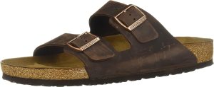 Men's Amalfi Leather Soft Footbed Arizona Sandals <div data-expanded="false" class="a-expander-content a-expander-partial-collapse-content"> <h3 class="product-facts-title"> Product details </h3> <div class="a-fixed-left-grid product-facts-detail"><div class="a-fixed-left-grid-inner" style="padding-left:140px"> <div class="a-fixed-left-grid-col a-col-left" style="width:140px;margin-left:-140px;float:left"> <span style="font-weight: 600"> <span class="a-color-base">Origin</span> </span> </div> <div class="a-fixed-left-grid-col a-col-right" style="padding-left:6%;float:left"> <span style="font-weight: 400"> <span class="a-color-base">Not Imported</span> </span> </div> </div></div> <div class="a-fixed-left-grid product-facts-detail"><div class="a-fixed-left-grid-inner" style="padding-left:140px"> <div class="a-fixed-left-grid-col a-col-left" style="width:140px;margin-left:-140px;float:left"> <span style="font-weight: 600"> <span class="a-color-base">Sole material</span> </span> </div> <div class="a-fixed-left-grid-col a-col-right" style="padding-left:6%;float:left"> <span style="font-weight: 400"> <span class="a-color-base">Foam, Cork, Suede, Rubber</span> </span> </div> </div></div> <div class="a-fixed-left-grid product-facts-detail"><div class="a-fixed-left-grid-inner" style="padding-left:140px"> <div class="a-fixed-left-grid-col a-col-left" style="width:140px;margin-left:-140px;float:left"> <span style="font-weight: 600"> <span class="a-color-base">Outer material</span> </span> </div> <div class="a-fixed-left-grid-col a-col-right" style="padding-left:6%;float:left"> <span style="font-weight: 400"> <span class="a-color-base">Suede</span> </span> </div> </div></div> <div class="a-fixed-left-grid product-facts-detail"><div class="a-fixed-left-grid-inner" style="padding-left:140px"> <div class="a-fixed-left-grid-col a-col-left" style="width:140px;margin-left:-140px;float:left"> <span style="font-weight: 600"> <span class="a-color-base">Closure type</span> </span> </div> <div class="a-fixed-left-grid-col a-col-right" style="padding-left:6%;float:left"> <span style="font-weight: 400"> <span class="a-color-base">Buckle</span> </span> </div> </div></div> <hr aria-hidden="true" class="a-spacing-base a-spacing-top-base a-divider-normal"> <h3 class="product-facts-title"> About this item </h3> <ul class="a-unordered-list a-vertical a-spacing-small"> <li><span class="a-list-item a-size-base a-color-base">Rubber sole</span></li> </ul> <ul class="a-unordered-list a-vertical a-spacing-small"> <li><span class="a-list-item a-size-base a-color-base">roomy toe box; lined with sued</span></li> </ul> <ul class="a-unordered-list a-vertical a-spacing-small"> <li><span class="a-list-item a-size-base a-color-base">features pronounced arch support with an extra layer of super soft foam cushioning</span></li> </ul> <ul class="a-unordered-list a-vertical a-spacing-small"> <li><span class="a-list-item a-size-base a-color-base">Contoured cork footbed conforms to the shape of your foot</span></li> </ul> </div>