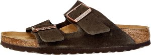 Men's Amalfi Leather Soft Footbed Arizona Sandals <div data-expanded="false" class="a-expander-content a-expander-partial-collapse-content"> <h3 class="product-facts-title"> Product details </h3> <div class="a-fixed-left-grid product-facts-detail"><div class="a-fixed-left-grid-inner" style="padding-left:140px"> <div class="a-fixed-left-grid-col a-col-left" style="width:140px;margin-left:-140px;float:left"> <span style="font-weight: 600"> <span class="a-color-base">Origin</span> </span> </div> <div class="a-fixed-left-grid-col a-col-right" style="padding-left:6%;float:left"> <span style="font-weight: 400"> <span class="a-color-base">Not Imported</span> </span> </div> </div></div> <div class="a-fixed-left-grid product-facts-detail"><div class="a-fixed-left-grid-inner" style="padding-left:140px"> <div class="a-fixed-left-grid-col a-col-left" style="width:140px;margin-left:-140px;float:left"> <span style="font-weight: 600"> <span class="a-color-base">Sole material</span> </span> </div> <div class="a-fixed-left-grid-col a-col-right" style="padding-left:6%;float:left"> <span style="font-weight: 400"> <span class="a-color-base">Foam, Cork, Suede, Rubber</span> </span> </div> </div></div> <div class="a-fixed-left-grid product-facts-detail"><div class="a-fixed-left-grid-inner" style="padding-left:140px"> <div class="a-fixed-left-grid-col a-col-left" style="width:140px;margin-left:-140px;float:left"> <span style="font-weight: 600"> <span class="a-color-base">Outer material</span> </span> </div> <div class="a-fixed-left-grid-col a-col-right" style="padding-left:6%;float:left"> <span style="font-weight: 400"> <span class="a-color-base">Suede</span> </span> </div> </div></div> <div class="a-fixed-left-grid product-facts-detail"><div class="a-fixed-left-grid-inner" style="padding-left:140px"> <div class="a-fixed-left-grid-col a-col-left" style="width:140px;margin-left:-140px;float:left"> <span style="font-weight: 600"> <span class="a-color-base">Closure type</span> </span> </div> <div class="a-fixed-left-grid-col a-col-right" style="padding-left:6%;float:left"> <span style="font-weight: 400"> <span class="a-color-base">Buckle</span> </span> </div> </div></div> <hr aria-hidden="true" class="a-spacing-base a-spacing-top-base a-divider-normal"> <h3 class="product-facts-title"> About this item </h3> <ul class="a-unordered-list a-vertical a-spacing-small"> <li><span class="a-list-item a-size-base a-color-base">Rubber sole</span></li> </ul> <ul class="a-unordered-list a-vertical a-spacing-small"> <li><span class="a-list-item a-size-base a-color-base">roomy toe box; lined with sued</span></li> </ul> <ul class="a-unordered-list a-vertical a-spacing-small"> <li><span class="a-list-item a-size-base a-color-base">features pronounced arch support with an extra layer of super soft foam cushioning</span></li> </ul> <ul class="a-unordered-list a-vertical a-spacing-small"> <li><span class="a-list-item a-size-base a-color-base">Contoured cork footbed conforms to the shape of your foot</span></li> </ul> </div>