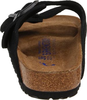 Men's Amalfi Leather Soft Footbed Arizona Sandals <div data-expanded="false" class="a-expander-content a-expander-partial-collapse-content"> <h3 class="product-facts-title"> Product details </h3> <div class="a-fixed-left-grid product-facts-detail"><div class="a-fixed-left-grid-inner" style="padding-left:140px"> <div class="a-fixed-left-grid-col a-col-left" style="width:140px;margin-left:-140px;float:left"> <span style="font-weight: 600"> <span class="a-color-base">Origin</span> </span> </div> <div class="a-fixed-left-grid-col a-col-right" style="padding-left:6%;float:left"> <span style="font-weight: 400"> <span class="a-color-base">Not Imported</span> </span> </div> </div></div> <div class="a-fixed-left-grid product-facts-detail"><div class="a-fixed-left-grid-inner" style="padding-left:140px"> <div class="a-fixed-left-grid-col a-col-left" style="width:140px;margin-left:-140px;float:left"> <span style="font-weight: 600"> <span class="a-color-base">Sole material</span> </span> </div> <div class="a-fixed-left-grid-col a-col-right" style="padding-left:6%;float:left"> <span style="font-weight: 400"> <span class="a-color-base">Foam, Cork, Suede, Rubber</span> </span> </div> </div></div> <div class="a-fixed-left-grid product-facts-detail"><div class="a-fixed-left-grid-inner" style="padding-left:140px"> <div class="a-fixed-left-grid-col a-col-left" style="width:140px;margin-left:-140px;float:left"> <span style="font-weight: 600"> <span class="a-color-base">Outer material</span> </span> </div> <div class="a-fixed-left-grid-col a-col-right" style="padding-left:6%;float:left"> <span style="font-weight: 400"> <span class="a-color-base">Suede</span> </span> </div> </div></div> <div class="a-fixed-left-grid product-facts-detail"><div class="a-fixed-left-grid-inner" style="padding-left:140px"> <div class="a-fixed-left-grid-col a-col-left" style="width:140px;margin-left:-140px;float:left"> <span style="font-weight: 600"> <span class="a-color-base">Closure type</span> </span> </div> <div class="a-fixed-left-grid-col a-col-right" style="padding-left:6%;float:left"> <span style="font-weight: 400"> <span class="a-color-base">Buckle</span> </span> </div> </div></div> <hr aria-hidden="true" class="a-spacing-base a-spacing-top-base a-divider-normal"> <h3 class="product-facts-title"> About this item </h3> <ul class="a-unordered-list a-vertical a-spacing-small"> <li><span class="a-list-item a-size-base a-color-base">Rubber sole</span></li> </ul> <ul class="a-unordered-list a-vertical a-spacing-small"> <li><span class="a-list-item a-size-base a-color-base">roomy toe box; lined with sued</span></li> </ul> <ul class="a-unordered-list a-vertical a-spacing-small"> <li><span class="a-list-item a-size-base a-color-base">features pronounced arch support with an extra layer of super soft foam cushioning</span></li> </ul> <ul class="a-unordered-list a-vertical a-spacing-small"> <li><span class="a-list-item a-size-base a-color-base">Contoured cork footbed conforms to the shape of your foot</span></li> </ul> </div>