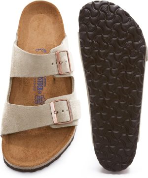 Men's Amalfi Leather Soft Footbed Arizona Sandals <div data-expanded="false" class="a-expander-content a-expander-partial-collapse-content"> <h3 class="product-facts-title"> Product details </h3> <div class="a-fixed-left-grid product-facts-detail"><div class="a-fixed-left-grid-inner" style="padding-left:140px"> <div class="a-fixed-left-grid-col a-col-left" style="width:140px;margin-left:-140px;float:left"> <span style="font-weight: 600"> <span class="a-color-base">Origin</span> </span> </div> <div class="a-fixed-left-grid-col a-col-right" style="padding-left:6%;float:left"> <span style="font-weight: 400"> <span class="a-color-base">Not Imported</span> </span> </div> </div></div> <div class="a-fixed-left-grid product-facts-detail"><div class="a-fixed-left-grid-inner" style="padding-left:140px"> <div class="a-fixed-left-grid-col a-col-left" style="width:140px;margin-left:-140px;float:left"> <span style="font-weight: 600"> <span class="a-color-base">Sole material</span> </span> </div> <div class="a-fixed-left-grid-col a-col-right" style="padding-left:6%;float:left"> <span style="font-weight: 400"> <span class="a-color-base">Foam, Cork, Suede, Rubber</span> </span> </div> </div></div> <div class="a-fixed-left-grid product-facts-detail"><div class="a-fixed-left-grid-inner" style="padding-left:140px"> <div class="a-fixed-left-grid-col a-col-left" style="width:140px;margin-left:-140px;float:left"> <span style="font-weight: 600"> <span class="a-color-base">Outer material</span> </span> </div> <div class="a-fixed-left-grid-col a-col-right" style="padding-left:6%;float:left"> <span style="font-weight: 400"> <span class="a-color-base">Suede</span> </span> </div> </div></div> <div class="a-fixed-left-grid product-facts-detail"><div class="a-fixed-left-grid-inner" style="padding-left:140px"> <div class="a-fixed-left-grid-col a-col-left" style="width:140px;margin-left:-140px;float:left"> <span style="font-weight: 600"> <span class="a-color-base">Closure type</span> </span> </div> <div class="a-fixed-left-grid-col a-col-right" style="padding-left:6%;float:left"> <span style="font-weight: 400"> <span class="a-color-base">Buckle</span> </span> </div> </div></div> <hr aria-hidden="true" class="a-spacing-base a-spacing-top-base a-divider-normal"> <h3 class="product-facts-title"> About this item </h3> <ul class="a-unordered-list a-vertical a-spacing-small"> <li><span class="a-list-item a-size-base a-color-base">Rubber sole</span></li> </ul> <ul class="a-unordered-list a-vertical a-spacing-small"> <li><span class="a-list-item a-size-base a-color-base">roomy toe box; lined with sued</span></li> </ul> <ul class="a-unordered-list a-vertical a-spacing-small"> <li><span class="a-list-item a-size-base a-color-base">features pronounced arch support with an extra layer of super soft foam cushioning</span></li> </ul> <ul class="a-unordered-list a-vertical a-spacing-small"> <li><span class="a-list-item a-size-base a-color-base">Contoured cork footbed conforms to the shape of your foot</span></li> </ul> </div>