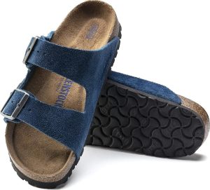 Men's Amalfi Leather Soft Footbed Arizona Sandals <div data-expanded="false" class="a-expander-content a-expander-partial-collapse-content"> <h3 class="product-facts-title"> Product details </h3> <div class="a-fixed-left-grid product-facts-detail"><div class="a-fixed-left-grid-inner" style="padding-left:140px"> <div class="a-fixed-left-grid-col a-col-left" style="width:140px;margin-left:-140px;float:left"> <span style="font-weight: 600"> <span class="a-color-base">Origin</span> </span> </div> <div class="a-fixed-left-grid-col a-col-right" style="padding-left:6%;float:left"> <span style="font-weight: 400"> <span class="a-color-base">Not Imported</span> </span> </div> </div></div> <div class="a-fixed-left-grid product-facts-detail"><div class="a-fixed-left-grid-inner" style="padding-left:140px"> <div class="a-fixed-left-grid-col a-col-left" style="width:140px;margin-left:-140px;float:left"> <span style="font-weight: 600"> <span class="a-color-base">Sole material</span> </span> </div> <div class="a-fixed-left-grid-col a-col-right" style="padding-left:6%;float:left"> <span style="font-weight: 400"> <span class="a-color-base">Foam, Cork, Suede, Rubber</span> </span> </div> </div></div> <div class="a-fixed-left-grid product-facts-detail"><div class="a-fixed-left-grid-inner" style="padding-left:140px"> <div class="a-fixed-left-grid-col a-col-left" style="width:140px;margin-left:-140px;float:left"> <span style="font-weight: 600"> <span class="a-color-base">Outer material</span> </span> </div> <div class="a-fixed-left-grid-col a-col-right" style="padding-left:6%;float:left"> <span style="font-weight: 400"> <span class="a-color-base">Suede</span> </span> </div> </div></div> <div class="a-fixed-left-grid product-facts-detail"><div class="a-fixed-left-grid-inner" style="padding-left:140px"> <div class="a-fixed-left-grid-col a-col-left" style="width:140px;margin-left:-140px;float:left"> <span style="font-weight: 600"> <span class="a-color-base">Closure type</span> </span> </div> <div class="a-fixed-left-grid-col a-col-right" style="padding-left:6%;float:left"> <span style="font-weight: 400"> <span class="a-color-base">Buckle</span> </span> </div> </div></div> <hr aria-hidden="true" class="a-spacing-base a-spacing-top-base a-divider-normal"> <h3 class="product-facts-title"> About this item </h3> <ul class="a-unordered-list a-vertical a-spacing-small"> <li><span class="a-list-item a-size-base a-color-base">Rubber sole</span></li> </ul> <ul class="a-unordered-list a-vertical a-spacing-small"> <li><span class="a-list-item a-size-base a-color-base">roomy toe box; lined with sued</span></li> </ul> <ul class="a-unordered-list a-vertical a-spacing-small"> <li><span class="a-list-item a-size-base a-color-base">features pronounced arch support with an extra layer of super soft foam cushioning</span></li> </ul> <ul class="a-unordered-list a-vertical a-spacing-small"> <li><span class="a-list-item a-size-base a-color-base">Contoured cork footbed conforms to the shape of your foot</span></li> </ul> </div>