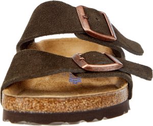 Men's Amalfi Leather Soft Footbed Arizona Sandals <div data-expanded="false" class="a-expander-content a-expander-partial-collapse-content"> <h3 class="product-facts-title"> Product details </h3> <div class="a-fixed-left-grid product-facts-detail"><div class="a-fixed-left-grid-inner" style="padding-left:140px"> <div class="a-fixed-left-grid-col a-col-left" style="width:140px;margin-left:-140px;float:left"> <span style="font-weight: 600"> <span class="a-color-base">Origin</span> </span> </div> <div class="a-fixed-left-grid-col a-col-right" style="padding-left:6%;float:left"> <span style="font-weight: 400"> <span class="a-color-base">Not Imported</span> </span> </div> </div></div> <div class="a-fixed-left-grid product-facts-detail"><div class="a-fixed-left-grid-inner" style="padding-left:140px"> <div class="a-fixed-left-grid-col a-col-left" style="width:140px;margin-left:-140px;float:left"> <span style="font-weight: 600"> <span class="a-color-base">Sole material</span> </span> </div> <div class="a-fixed-left-grid-col a-col-right" style="padding-left:6%;float:left"> <span style="font-weight: 400"> <span class="a-color-base">Foam, Cork, Suede, Rubber</span> </span> </div> </div></div> <div class="a-fixed-left-grid product-facts-detail"><div class="a-fixed-left-grid-inner" style="padding-left:140px"> <div class="a-fixed-left-grid-col a-col-left" style="width:140px;margin-left:-140px;float:left"> <span style="font-weight: 600"> <span class="a-color-base">Outer material</span> </span> </div> <div class="a-fixed-left-grid-col a-col-right" style="padding-left:6%;float:left"> <span style="font-weight: 400"> <span class="a-color-base">Suede</span> </span> </div> </div></div> <div class="a-fixed-left-grid product-facts-detail"><div class="a-fixed-left-grid-inner" style="padding-left:140px"> <div class="a-fixed-left-grid-col a-col-left" style="width:140px;margin-left:-140px;float:left"> <span style="font-weight: 600"> <span class="a-color-base">Closure type</span> </span> </div> <div class="a-fixed-left-grid-col a-col-right" style="padding-left:6%;float:left"> <span style="font-weight: 400"> <span class="a-color-base">Buckle</span> </span> </div> </div></div> <hr aria-hidden="true" class="a-spacing-base a-spacing-top-base a-divider-normal"> <h3 class="product-facts-title"> About this item </h3> <ul class="a-unordered-list a-vertical a-spacing-small"> <li><span class="a-list-item a-size-base a-color-base">Rubber sole</span></li> </ul> <ul class="a-unordered-list a-vertical a-spacing-small"> <li><span class="a-list-item a-size-base a-color-base">roomy toe box; lined with sued</span></li> </ul> <ul class="a-unordered-list a-vertical a-spacing-small"> <li><span class="a-list-item a-size-base a-color-base">features pronounced arch support with an extra layer of super soft foam cushioning</span></li> </ul> <ul class="a-unordered-list a-vertical a-spacing-small"> <li><span class="a-list-item a-size-base a-color-base">Contoured cork footbed conforms to the shape of your foot</span></li> </ul> </div>