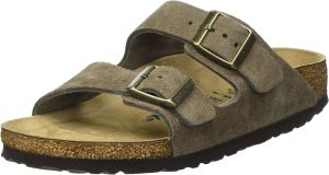 Men's Arizona Sandals <div class="a-expander-content a-expander-partial-collapse-content" style="padding-bottom: 20px;" data-expanded="false"> <h3 class="product-facts-title">Product details</h3> <div class="a-fixed-left-grid product-facts-detail"> <div class="a-fixed-left-grid-inner" style="padding-left: 140px;"> <div class="a-fixed-left-grid-col a-col-left" style="width: 140px; margin-left: -140px; float: left;"><span style="font-weight: 600;"> <span class="a-color-base">Care instructions</span> </span></div> <div class="a-fixed-left-grid-col a-col-right" style="padding-left: 6%; float: left;"><span style="font-weight: 400;"> <span class="a-color-base">Machine Wash</span> </span></div> </div> </div> <div class="a-fixed-left-grid product-facts-detail"> <div class="a-fixed-left-grid-inner" style="padding-left: 140px;"> <div class="a-fixed-left-grid-col a-col-left" style="width: 140px; margin-left: -140px; float: left;"><span style="font-weight: 600;"> <span class="a-color-base">Origin</span> </span></div> <div class="a-fixed-left-grid-col a-col-right" style="padding-left: 6%; float: left;"><span style="font-weight: 400;"> <span class="a-color-base">Imported</span> </span></div> </div> </div> <div class="a-fixed-left-grid product-facts-detail"> <div class="a-fixed-left-grid-inner" style="padding-left: 140px;"> <div class="a-fixed-left-grid-col a-col-left" style="width: 140px; margin-left: -140px; float: left;"><span style="font-weight: 600;"> <span class="a-color-base">Sole material</span> </span></div> <div class="a-fixed-left-grid-col a-col-right" style="padding-left: 6%; float: left;"><span style="font-weight: 400;"> <span class="a-color-base">Manmade</span> </span></div> </div> </div> <div class="a-fixed-left-grid product-facts-detail"> <div class="a-fixed-left-grid-inner" style="padding-left: 140px;"> <div class="a-fixed-left-grid-col a-col-left" style="width: 140px; margin-left: -140px; float: left;"><span style="font-weight: 600;"> <span class="a-color-base">Outer material</span> </span></div> <div class="a-fixed-left-grid-col a-col-right" style="padding-left: 6%; float: left;"><span style="font-weight: 400;"> <span class="a-color-base">Synthetic</span> </span></div> </div> </div> <hr class="a-spacing-base a-spacing-top-base a-divider-normal" aria-hidden="true" /> <h3 class="product-facts-title">About this item</h3> <ul class="a-unordered-list a-vertical a-spacing-small"> <li><span class="a-list-item a-size-base a-color-base">The legendary two-strap design from BIRKENSTOCK - the Arizona. Modeled on the cork original, this sandal is made from ultra lightweight and highly flexible EVA. These sandals are shock absorbing, waterproof, and skin-friendly. Wear them at the beach, in the garden, or around the gym and after workouts. It's the perfect addition to your classic BIRKENSTOCK sandals.</span></li> </ul> <ul class="a-unordered-list a-vertical a-spacing-small"> <li><span class="a-list-item a-size-base a-color-base">Anatomically shaped BIRKENSTOCK footbed made from EVA</span></li> </ul> <ul class="a-unordered-list a-vertical a-spacing-small"> <li><span class="a-list-item a-size-base a-color-base">Upper/lining/sole: one piece molded EVA</span></li> </ul> <ul class="a-unordered-list a-vertical a-spacing-small"> <li><span class="a-list-item a-size-base a-color-base">Details: two straps, each with an individually adjustable pin buckle; waterproof, washable, ultra lightweight</span></li> </ul> </div>