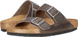 Men's Amalfi Leather Soft Footbed Arizona Sandals <div data-expanded="false" class="a-expander-content a-expander-partial-collapse-content"> <h3 class="product-facts-title"> Product details </h3> <div class="a-fixed-left-grid product-facts-detail"><div class="a-fixed-left-grid-inner" style="padding-left:140px"> <div class="a-fixed-left-grid-col a-col-left" style="width:140px;margin-left:-140px;float:left"> <span style="font-weight: 600"> <span class="a-color-base">Origin</span> </span> </div> <div class="a-fixed-left-grid-col a-col-right" style="padding-left:6%;float:left"> <span style="font-weight: 400"> <span class="a-color-base">Not Imported</span> </span> </div> </div></div> <div class="a-fixed-left-grid product-facts-detail"><div class="a-fixed-left-grid-inner" style="padding-left:140px"> <div class="a-fixed-left-grid-col a-col-left" style="width:140px;margin-left:-140px;float:left"> <span style="font-weight: 600"> <span class="a-color-base">Sole material</span> </span> </div> <div class="a-fixed-left-grid-col a-col-right" style="padding-left:6%;float:left"> <span style="font-weight: 400"> <span class="a-color-base">Foam, Cork, Suede, Rubber</span> </span> </div> </div></div> <div class="a-fixed-left-grid product-facts-detail"><div class="a-fixed-left-grid-inner" style="padding-left:140px"> <div class="a-fixed-left-grid-col a-col-left" style="width:140px;margin-left:-140px;float:left"> <span style="font-weight: 600"> <span class="a-color-base">Outer material</span> </span> </div> <div class="a-fixed-left-grid-col a-col-right" style="padding-left:6%;float:left"> <span style="font-weight: 400"> <span class="a-color-base">Suede</span> </span> </div> </div></div> <div class="a-fixed-left-grid product-facts-detail"><div class="a-fixed-left-grid-inner" style="padding-left:140px"> <div class="a-fixed-left-grid-col a-col-left" style="width:140px;margin-left:-140px;float:left"> <span style="font-weight: 600"> <span class="a-color-base">Closure type</span> </span> </div> <div class="a-fixed-left-grid-col a-col-right" style="padding-left:6%;float:left"> <span style="font-weight: 400"> <span class="a-color-base">Buckle</span> </span> </div> </div></div> <hr aria-hidden="true" class="a-spacing-base a-spacing-top-base a-divider-normal"> <h3 class="product-facts-title"> About this item </h3> <ul class="a-unordered-list a-vertical a-spacing-small"> <li><span class="a-list-item a-size-base a-color-base">Rubber sole</span></li> </ul> <ul class="a-unordered-list a-vertical a-spacing-small"> <li><span class="a-list-item a-size-base a-color-base">roomy toe box; lined with sued</span></li> </ul> <ul class="a-unordered-list a-vertical a-spacing-small"> <li><span class="a-list-item a-size-base a-color-base">features pronounced arch support with an extra layer of super soft foam cushioning</span></li> </ul> <ul class="a-unordered-list a-vertical a-spacing-small"> <li><span class="a-list-item a-size-base a-color-base">Contoured cork footbed conforms to the shape of your foot</span></li> </ul> </div>