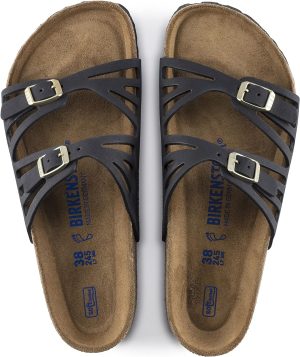 Womens Slingback Soft Footbed Sandals <div class="a-expander-content a-expander-partial-collapse-content" data-expanded="false"> <h3 class="product-facts-title">Product details</h3> <div class="a-fixed-left-grid product-facts-detail"> <div class="a-fixed-left-grid-inner" style="padding-left: 140px;"> <div class="a-fixed-left-grid-col a-col-left" style="width: 140px; margin-left: -140px; float: left;"><span style="font-weight: 600;"> <span class="a-color-base">Sole material</span> </span></div> <div class="a-fixed-left-grid-col a-col-right" style="padding-left: 6%; float: left;"><span style="font-weight: 400;"> <span class="a-color-base">Leather, Ethylene Vinyl Acetate, Suede</span> </span></div> </div> </div> <div class="a-fixed-left-grid product-facts-detail"> <div class="a-fixed-left-grid-inner" style="padding-left: 140px;"> <div class="a-fixed-left-grid-col a-col-left" style="width: 140px; margin-left: -140px; float: left;"><span style="font-weight: 600;"> <span class="a-color-base">Outer material</span> </span></div> <div class="a-fixed-left-grid-col a-col-right" style="padding-left: 6%; float: left;"><span style="font-weight: 400;"> <span class="a-color-base">Suede</span> </span></div> </div> </div> <div class="a-fixed-left-grid product-facts-detail"> <div class="a-fixed-left-grid-inner" style="padding-left: 140px;"> <div class="a-fixed-left-grid-col a-col-left" style="width: 140px; margin-left: -140px; float: left;"><span style="font-weight: 600;"> <span class="a-color-base">Closure type</span> </span></div> <div class="a-fixed-left-grid-col a-col-right" style="padding-left: 6%; float: left;"><span style="font-weight: 400;"> <span class="a-color-base">Buckle</span> </span></div> </div> </div> <hr class="a-spacing-base a-spacing-top-base a-divider-normal" aria-hidden="true" /> <h3 class="product-facts-title">About this item</h3> <ul class="a-unordered-list a-vertical a-spacing-small"> <li><span class="a-list-item a-size-base a-color-base">Original BIRKENSTOCK soft footbed; anatomically shaped</span></li> </ul> <ul class="a-unordered-list a-vertical a-spacing-small"> <li><span class="a-list-item a-size-base a-color-base">Upper: nubuck leather</span></li> </ul> <ul class="a-unordered-list a-vertical a-spacing-small"> <li><span class="a-list-item a-size-base a-color-base">Footbed lining: suede</span></li> </ul> <ul class="a-unordered-list a-vertical a-spacing-small"> <li><span class="a-list-item a-size-base a-color-base">Sole: EVA</span></li> </ul> <ul class="a-unordered-list a-vertical a-spacing-small"> <li><span class="a-list-item a-size-base a-color-base">Details: two straps, each with an individually adjustable metal pin buckle</span></li> </ul> <ul class="a-unordered-list a-vertical a-spacing-small"> <li><span class="a-list-item a-size-base a-color-base">Strap type: Slingback</span></li> </ul> </div>